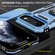 iPhone 17 Air Armor PC + TPU Camera Shield Phone Case - Light Blue