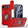 iPhone 17 Air Armor PC + TPU Camera Shield Phone Case - Red