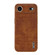 iPhone 17 Air AZNS Electroplated Frame Crocodile Texture Full Coverage Phone Case - Brown
