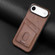 iPhone 17 Air AZNS K1 Series Card Slot Business Phone Case - Brown