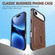 iPhone 17 Air AZNS K1 Series Card Slot Business Phone Case - Brown