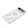 iPhone 17 Air BIBERCAS Transparent Color Series MagSafe Air Bag Shockproof Phone Case - White