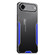 iPhone 17 Air Blade Series TPU Hybrid Metal Phone Case - Blue