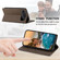 iPhone 17 Air Business Solid Color Magnetic RFID Leather Phone Case - Brown