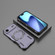 iPhone 17 Air Butterfly Armor MagSafe Magnetic Ring Shockproof Phone Case - Purple