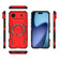 iPhone 17 Air Butterfly Armor MagSafe Magnetic Ring Shockproof Phone Case - Red