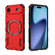 iPhone 17 Air Butterfly Armor MagSafe Magnetic Ring Shockproof Phone Case - Red