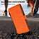 iPhone 17 Air Butterfly Love Flower Multi-card Zipper Wallet Leather Phone Case - Orange