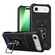 iPhone 17 Air Camera Shield Card Slot PC+TPU Phone Case - Black