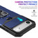 iPhone 17 Air Camera Shield Card Slot PC+TPU Phone Case - Blue