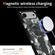 iPhone 17 Air Camouflage Kickstand Rotating Shaft MagSafe Phone Case - Grey Camouflage