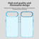 iPhone 17 Air Candy PC Hybrid TPU Shockproof Phone Case - Blue