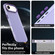 iPhone 17 Air Candy PC Hybrid TPU Shockproof Phone Case - Purple