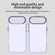 iPhone 17 Air Candy PC Hybrid TPU Shockproof Phone Case - Purple