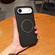 iPhone 17 Air Carbon Fiber MagSafe 360 Degree Rotating Holder Phone Case - Black