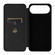 iPhone 17 Air Carbon Fiber Texture Flip Leather Phone Case - Black