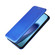 iPhone 17 Air Carbon Fiber Texture Flip Leather Phone Case - Blue