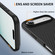 iPhone 17 Air Carbon Fiber Texture Skin-feel Acrylic TPU Phone Case - Black