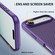 iPhone 17 Air Carbon Fiber Texture Skin-feel Acrylic TPU Phone Case - Purple
