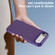 iPhone 17 Air Carbon Fiber Texture Skin-feel Acrylic TPU Phone Case - Purple
