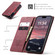 iPhone 17 Air CaseMe 013 Multifunctional Horizontal Flip Leather Phone Case - Red