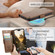 iPhone 17 Air CaseMe 023 Butterfly Buckle Litchi Texture RFID Anti-theft Leather Phone Case - Brown