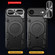 iPhone 17 Air CD Texture Sliding Camshield Magnetic Holder Phone Case - Silver