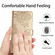 iPhone 17 Air Cherry Blossom Butterfly Skin Feel Embossed PU Phone Case - Gold