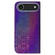 iPhone 17 Air Colorful Magnetic Buckle Leather Phone Case - Purple