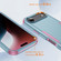 iPhone 17 Air Commuter Shockproof TPU + PC Phone Case - Grey Green+Pink