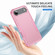 iPhone 17 Air Commuter Shockproof TPU + PC Phone Case - Pink