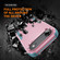 iPhone 17 Air Commuter Shockproof TPU + PC Phone Case - Pink+Grey Green