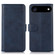 iPhone 17 Air Cow Texture Leather Phone Case - Blue