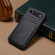 iPhone 17 Air D04 Calf Texture Dual Card Slot Holder Phone Case - Black