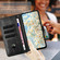 iPhone 17 Air Daisy Embossed Leather Phone Case - Black