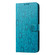 iPhone 17 Air Daisy Embossed Leather Phone Case - Blue