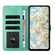 iPhone 17 Air Daisy Embossed Leather Phone Case - Green