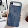iPhone 17 Air Denim MagSafe Magnetic PC + PU Phone Case - Dark Blue