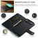 iPhone 17 Air DG.MING Crazy Horse Texture Detachable Magnetic Leather Phone Case - Black
