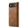 iPhone 17 Air DG.MING Crazy Horse Texture Detachable Magnetic Leather Phone Case - Brown