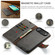 iPhone 17 Air DG.MING Crazy Horse Texture Detachable Magnetic Leather Phone Case - Grey