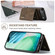 iPhone 17 Air DG.MING M1 Series 3-Fold Multi Card Wallet Leather Phone Case - Coffee