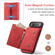 iPhone 17 Air DG.MING M1 Series 3-Fold Multi Card Wallet Leather Phone Case - Red
