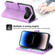 iPhone 17 Air Dierfeng Dream Line TPU Hybrid PU Leather Phone Case - Purple