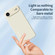 iPhone 17 Air Do As You Wish A1440 Fine Hole Straight Edge Silicone Phone Case - Green