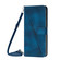 iPhone 17 Air Dream Triangle Leather Phone Case with Lanyard - Blue