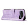 iPhone 17 Air Dream Triangle Leather Phone Case with Lanyard - Purple