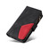 iPhone 17 Air Dual-color 9 Card Slots Zipper Wallet Leather Phone Case - Black
