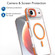 iPhone 17 Air Dual-Color Clear Acrylic Hybrid TPU MagSafe Phone Case - Grey
