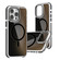 iPhone 17 Air Dual-Color Gradient Discolor MagSafe Phone Case - Black